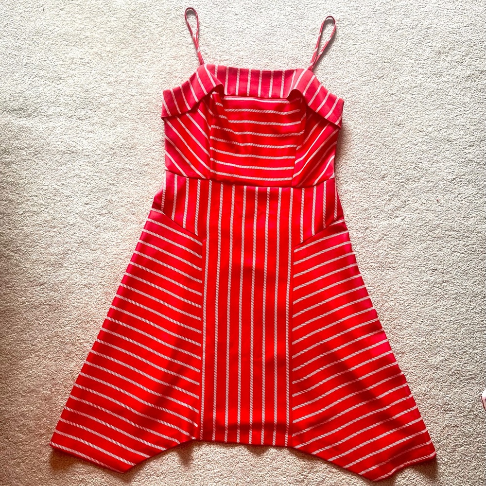 Banana republic striped dress Sz M-L